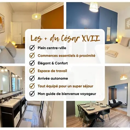 Le Cesar Xvii - Hypercentre אנז'ה